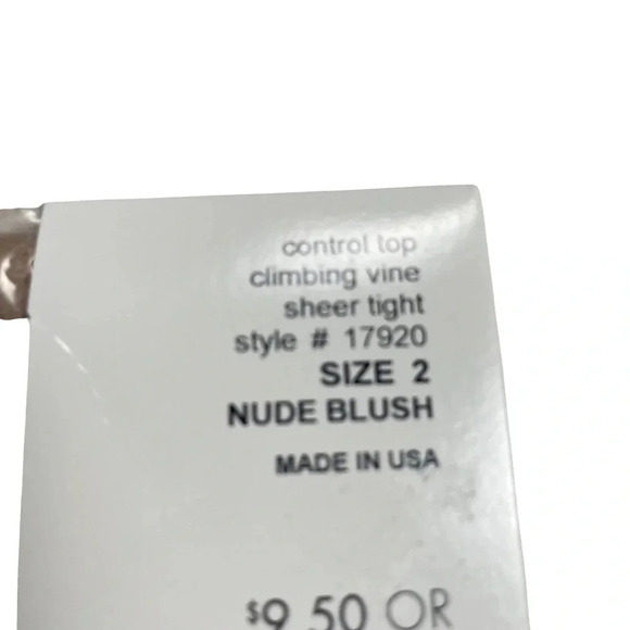 Hue Gotta Have it! Fabolous Fashion Sheers Bundle Size 2 • Nude Blush, Black - Picture 2 of 6